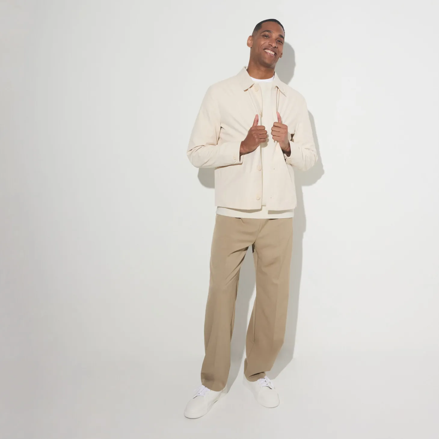 Outlet Trui met ronde hals in ribstof Trui