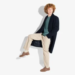 Store Trui met ronde hals in ribstof Trui