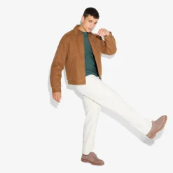 Store Trui met ronde hals in stekenpatroon Trui