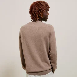 Store Trui met ronde hals van merinos/kasjmiermix Trui