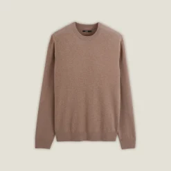 Store Trui met ronde hals van merinos/kasjmiermix Trui