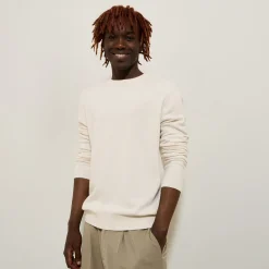 New Trui met ronde hals van merinos/kasjmiermix Trui