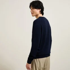 Fashion Trui met ronde hals van merinos/kasjmiermix Trui