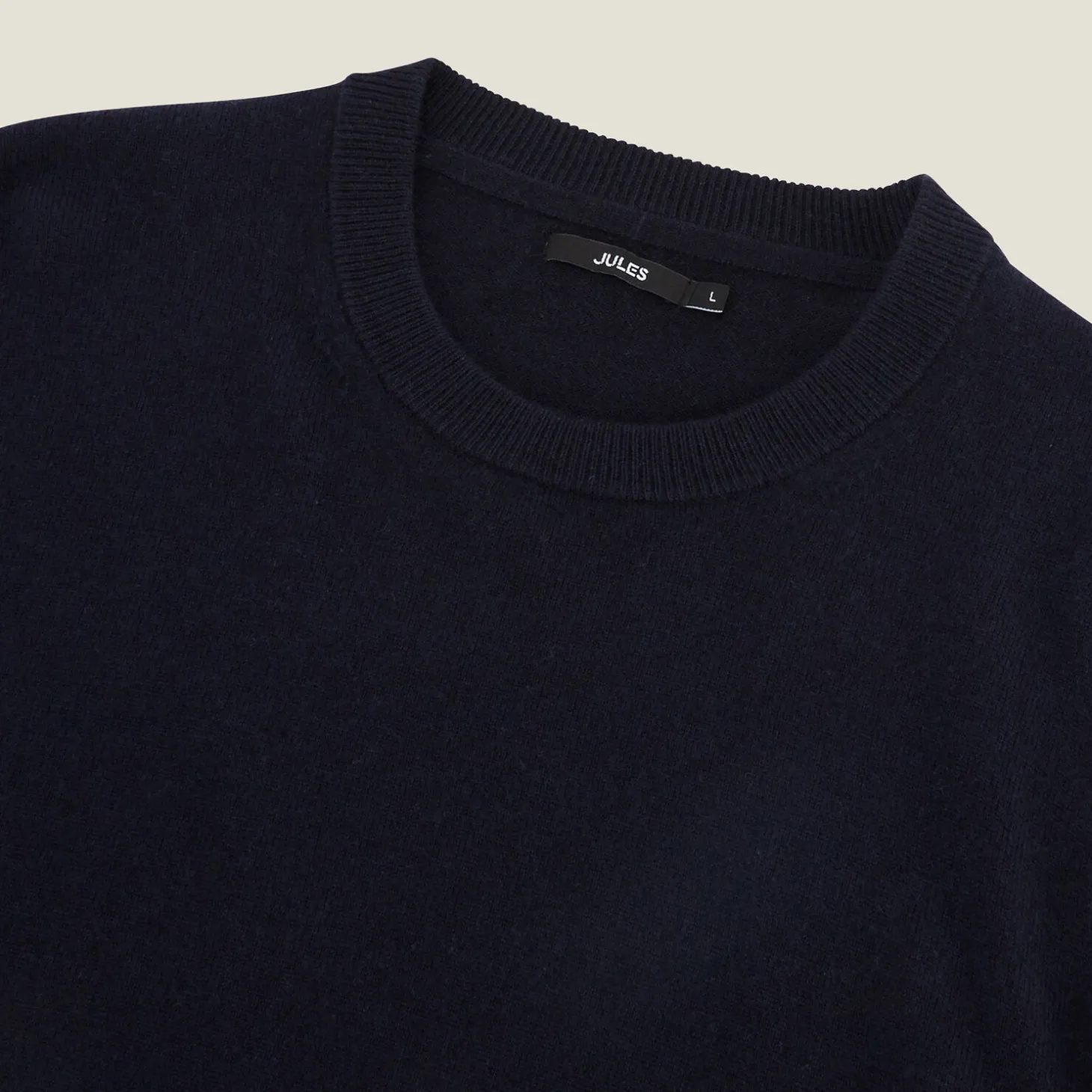 Fashion Trui met ronde hals van merinos/kasjmiermix Trui