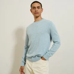 Hot Trui met ronde hals van merinos/kasjmiermix Trui