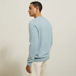 Hot Trui met ronde hals van merinos/kasjmiermix Trui