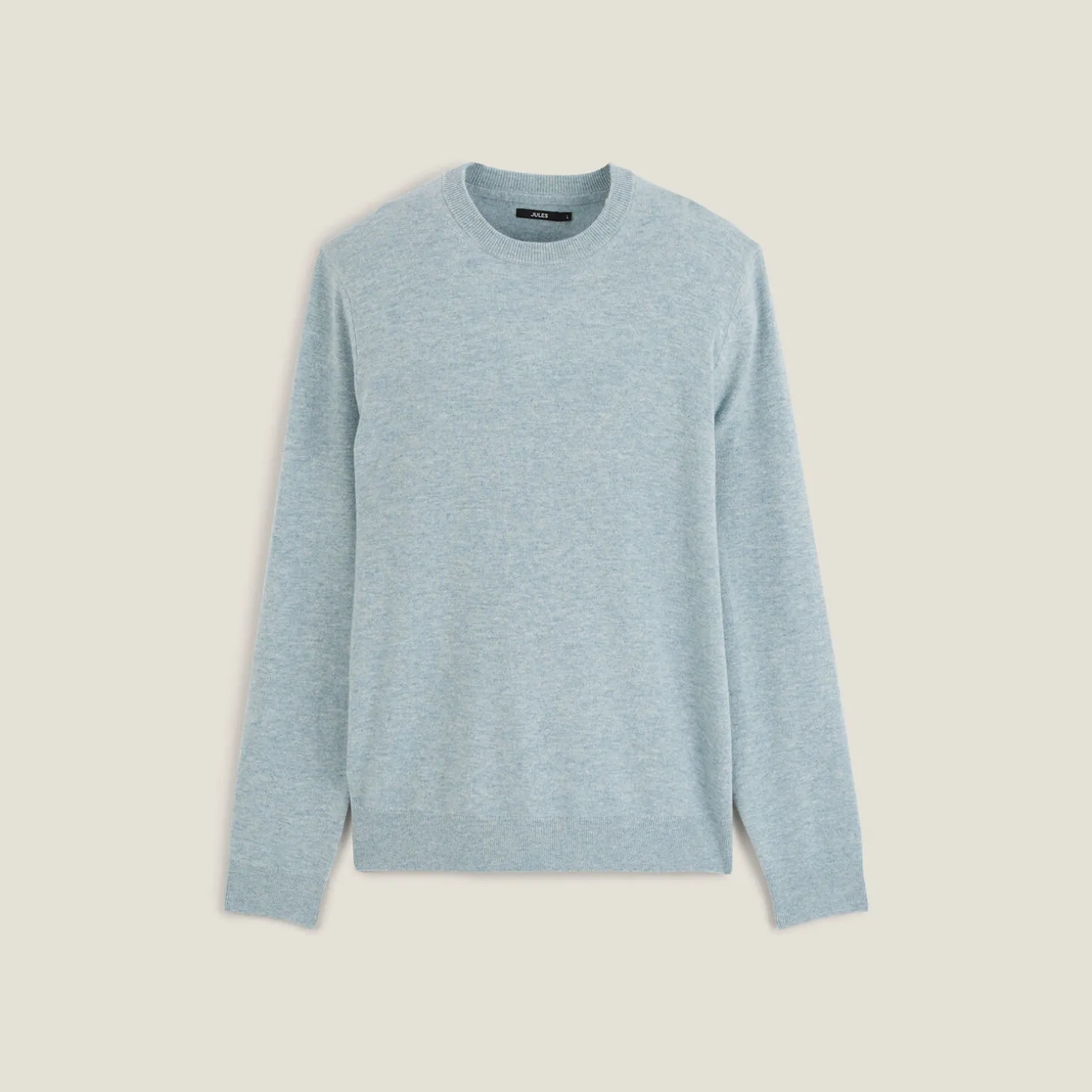 Hot Trui met ronde hals van merinos/kasjmiermix Trui