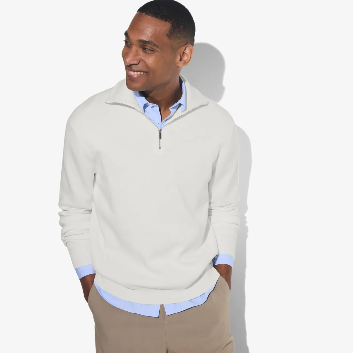 Shop Trui met truckerskraag Trui