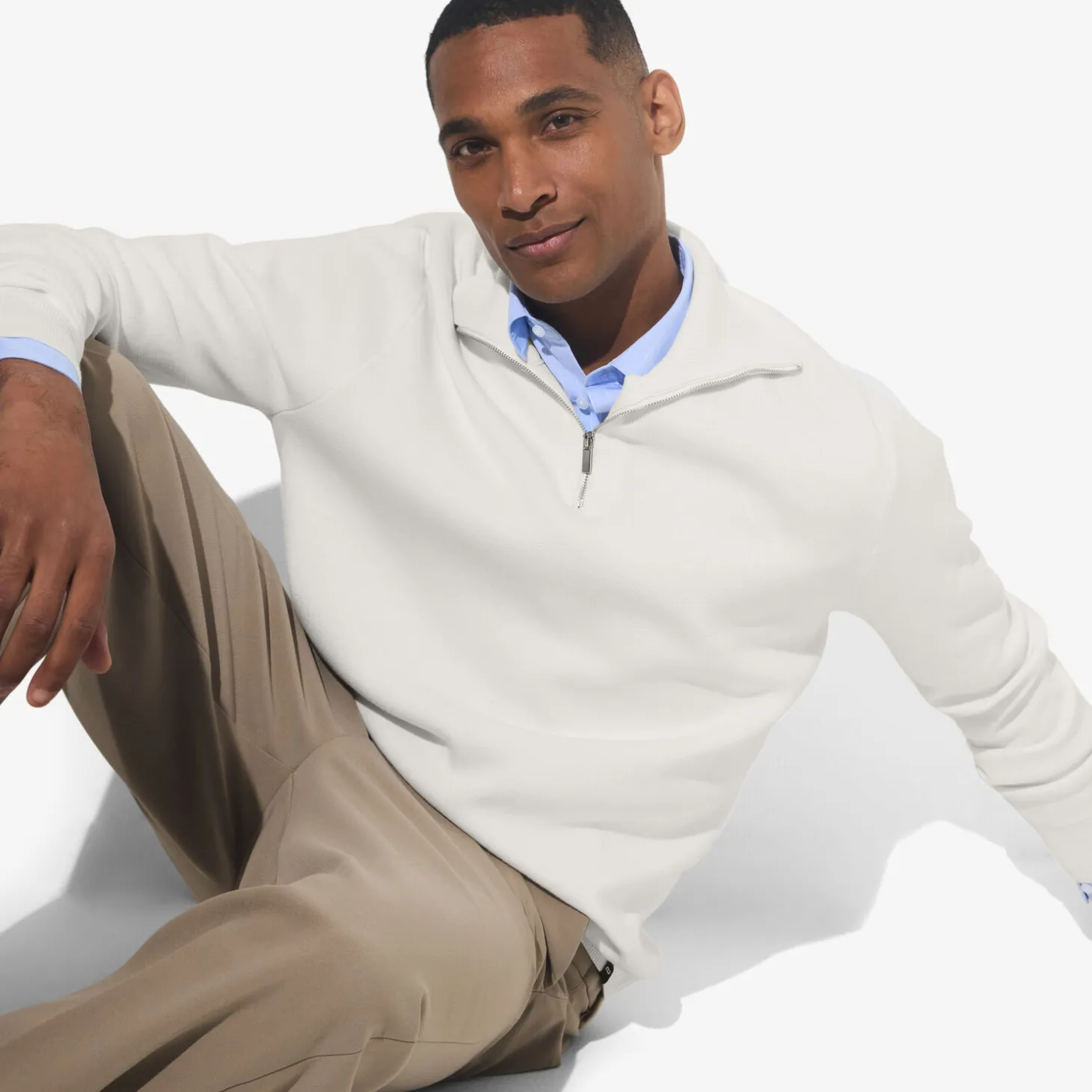 Shop Trui met truckerskraag Trui