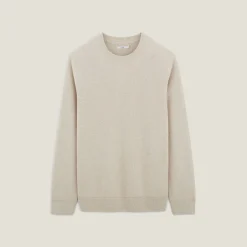 Clearance Trui ronde hals, micro honingraat weefpatroon Trui