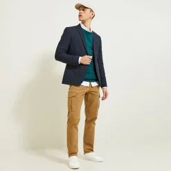 Cheap Trui ronde hals, micro honingraat weefpatroon Trui