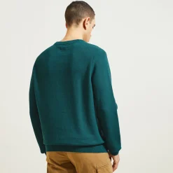 Cheap Trui ronde hals, micro honingraat weefpatroon Trui