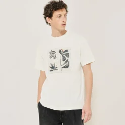 Shop T-shirt aangebrachte print vooraan T-shirt