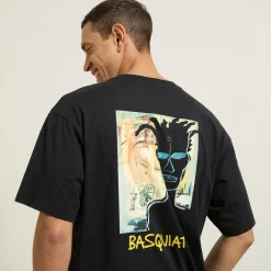 Outlet T-shirt, Basquiat-licentie T-shirt