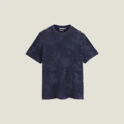 Best Sale T-shirt in badstof met ronde hals en print T-shirt