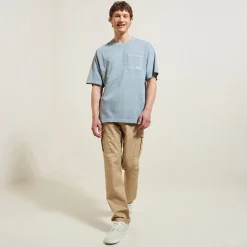 Outlet T-shirt in katoen met borstzakje T-shirt