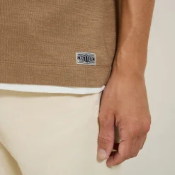 Flash Sale T-shirt in reliëfstof T-shirt