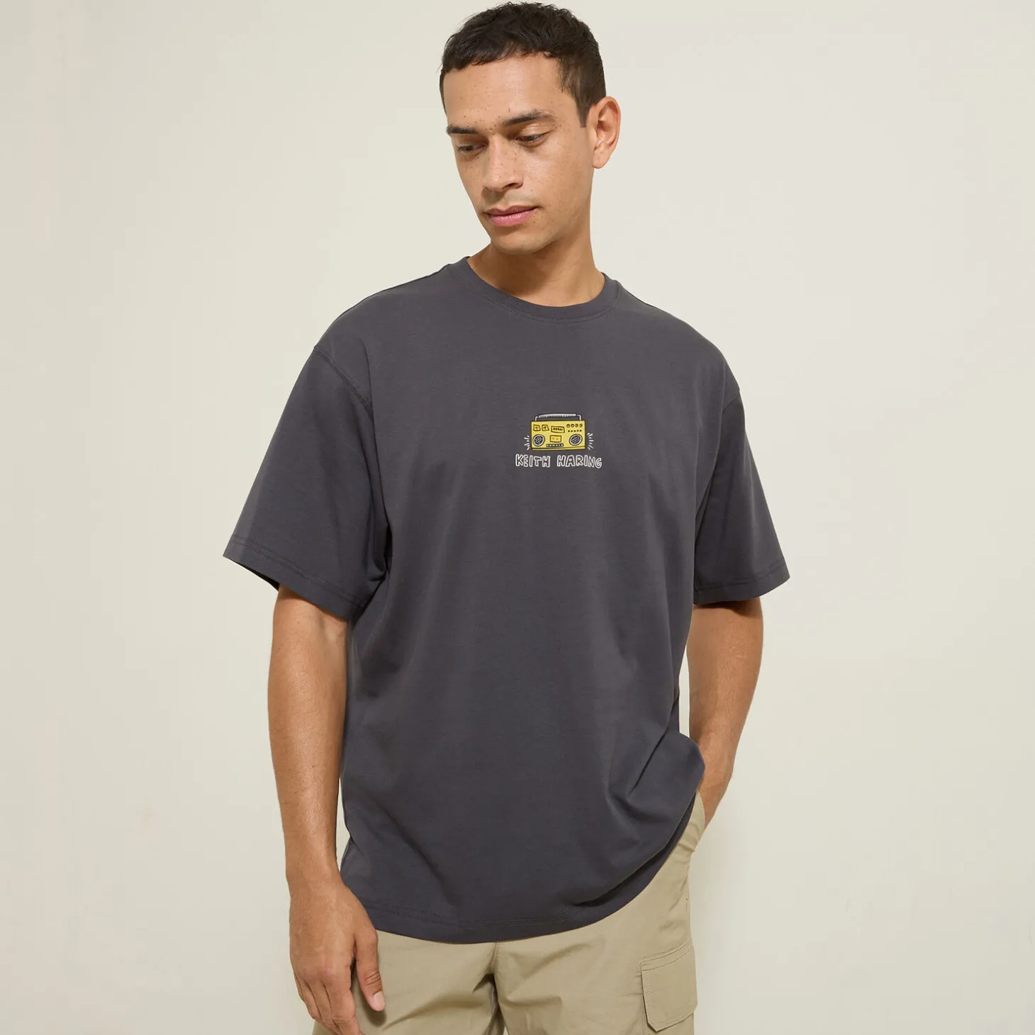 Sale T-shirt, Keith Haring-licentie T-shirt