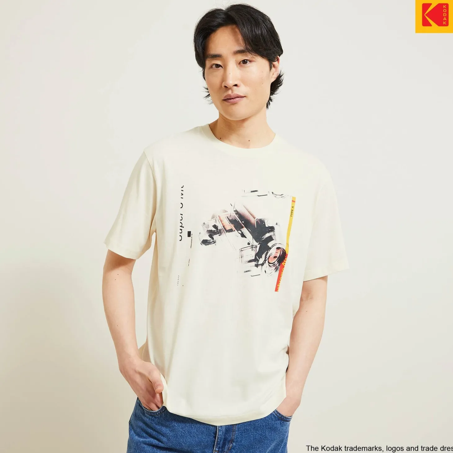 Discount T-shirt, licentie Kodak T-shirt