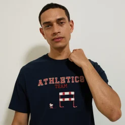 Flash Sale T-shirt met Athletics Team-print, Peanuts-licentie T-shirt