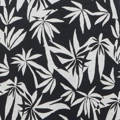 Online T-shirt met bladprintn T-shirt