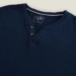 Shop T-shirt met knooplijst en lange mouwen T-shirt