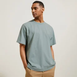 Online T-shirt met korte mouwen en relaxte snit T-shirt