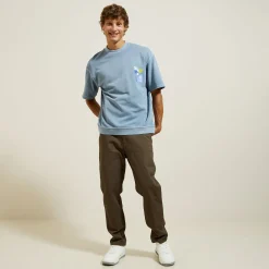 Cheap T-shirt met print in molton T-shirt