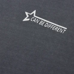 Outlet T-shirt met ronde hals en print T-shirt