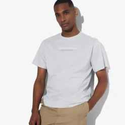 New T-shirt met ronde hals en willekeurige print T-shirt