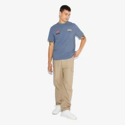 Best T-shirt met ronde hals en willekeurige print T-shirt