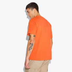 Sale T-shirt met ronde hals en willekeurige print T-shirt