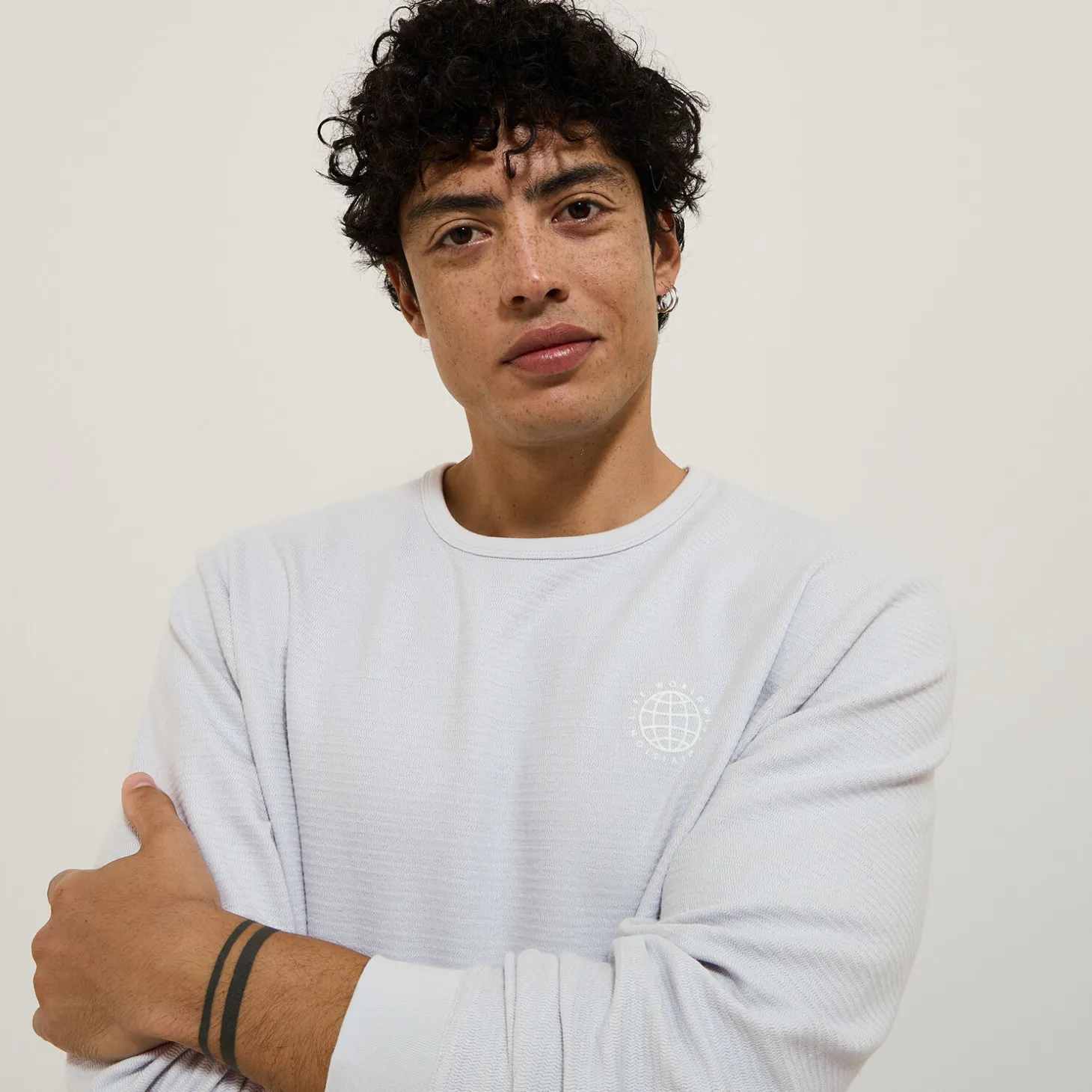 Discount T-shirt met ronde hals en print vooraan T-shirt