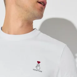 Flash Sale T-shirt met ronde hals in katoen T-shirt