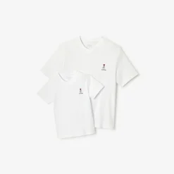 Flash Sale T-shirt met ronde hals in katoen T-shirt