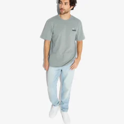 Online T-shirt met ronde hals in katoen T-shirt