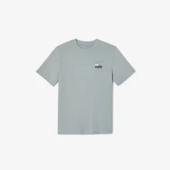 Online T-shirt met ronde hals in katoen T-shirt