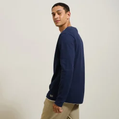 Best Sale T-shirt met ronde hals in fantasiestof T-shirt