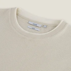 Sale T-shirt met ronde hals in fantasiestof T-shirt