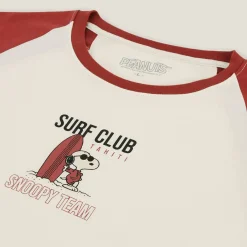 Outlet T-shirt met Surf Club-print, Peanuts-licentie T-shirt