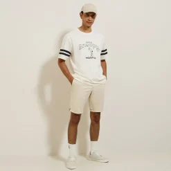 Store T-shirt Volleyball Club-print, Peanuts-licentie T-shirt