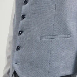 Outlet Tweekleurig slim kostuumgilet Kostuumgilet