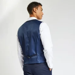 Best Tweekleurig slim kostuumgilet Kostuumgilet