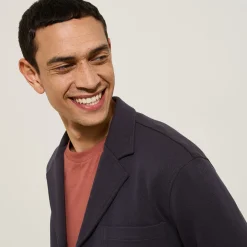 New Vest in tricot met boxy snit voor het tussenseizoe Kostuumvest & Blazer