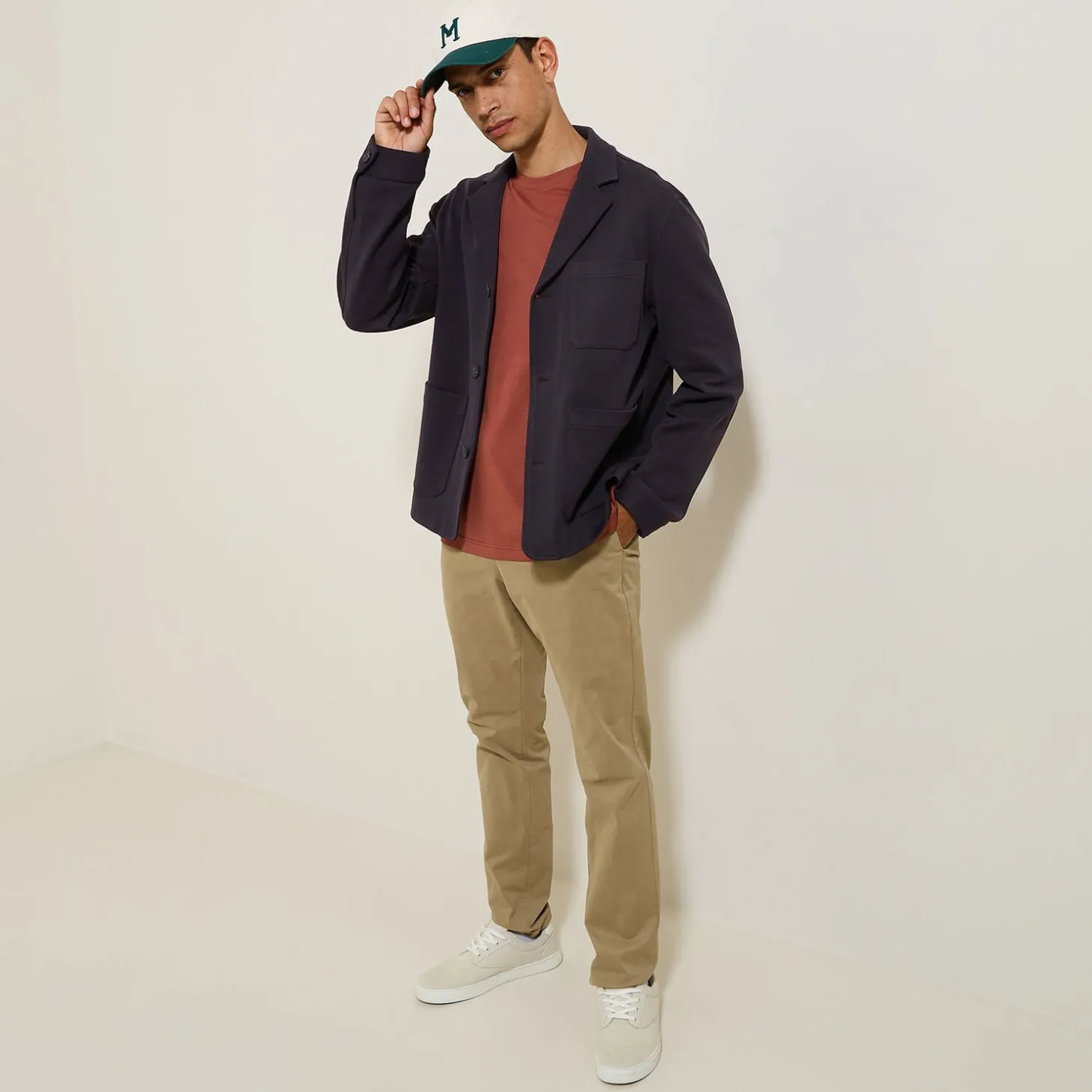 New Vest in tricot met boxy snit voor het tussenseizoe Kostuumvest & Blazer