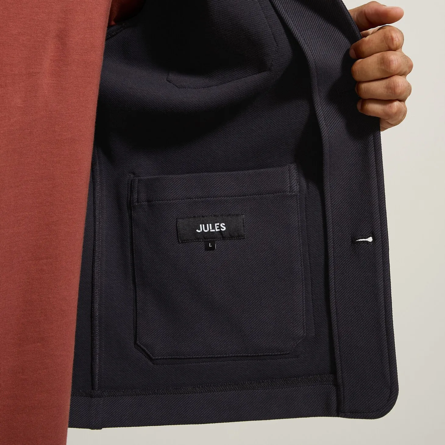 New Vest in tricot met boxy snit voor het tussenseizoe Kostuumvest & Blazer