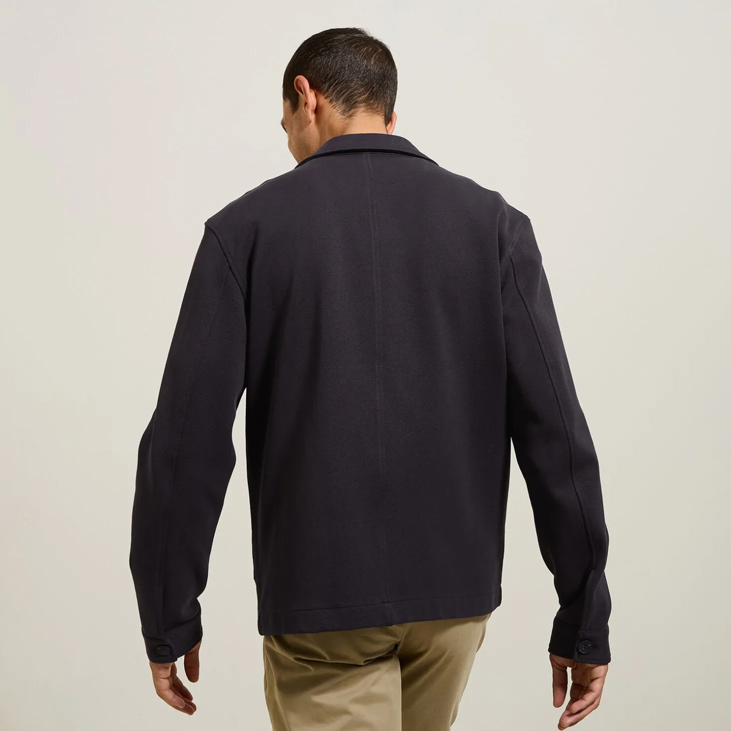 New Vest in tricot met boxy snit voor het tussenseizoe Kostuumvest & Blazer