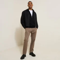 Shop Vest met ristsluiting en opstaande kraag Heren Gebreide Vesten Heren