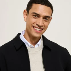 Best Sale Vest met rits en hemdskraag voor het tussenseizoen Kostuumvest & Blazer