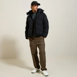 New Waterafstotende gewatteerde jas Mantel & Jack